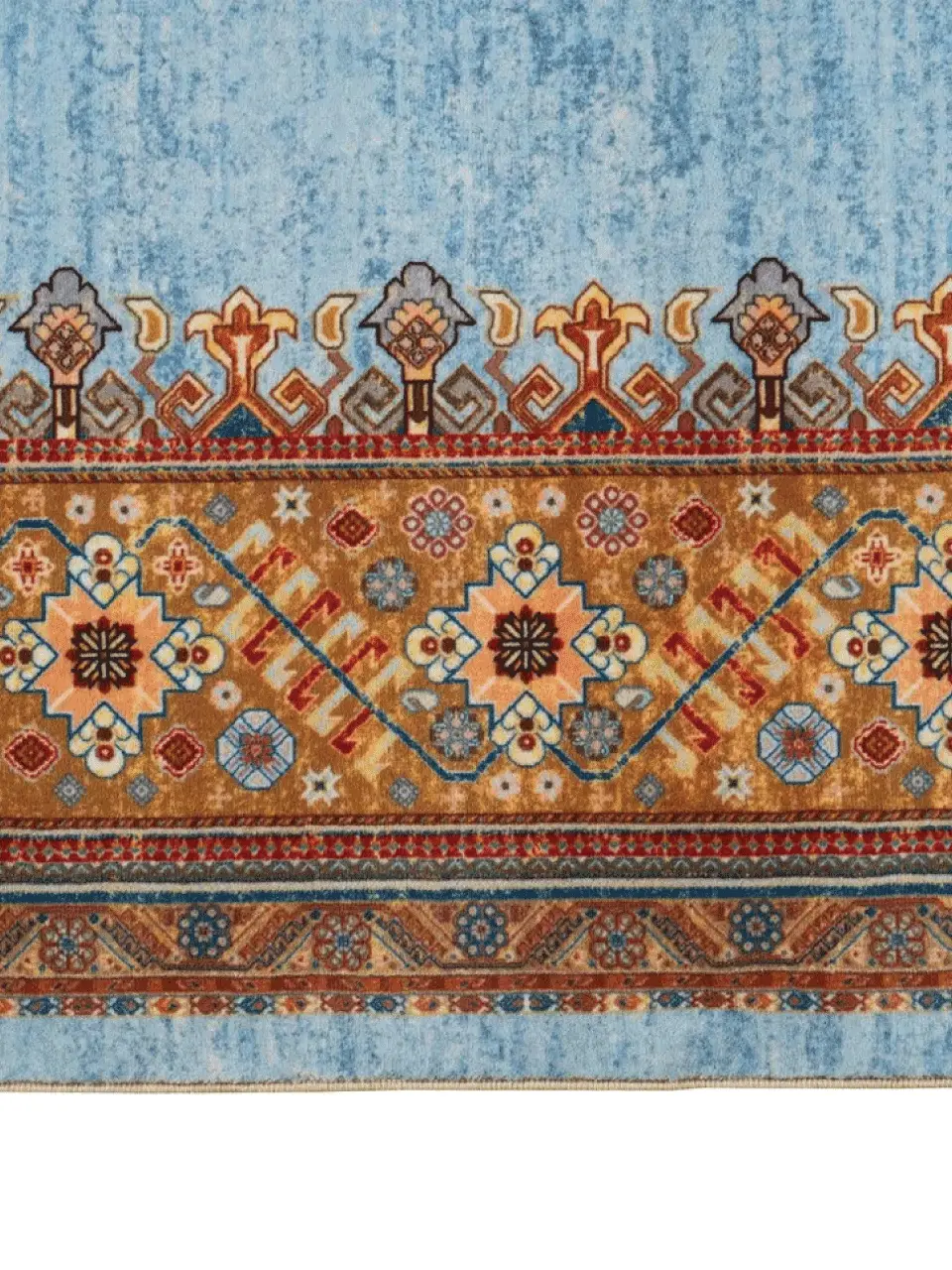 فرش سنتی کد 100336 آبی 1000 شانه