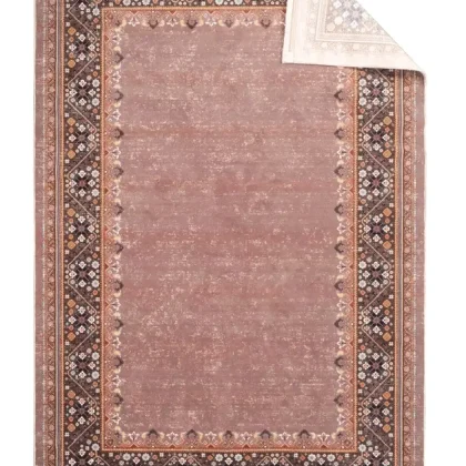 فرش سنتی کد 100336 آجری 1000 شانه