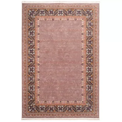 فرش سنتی کد 100336 آجری 1000 شانه