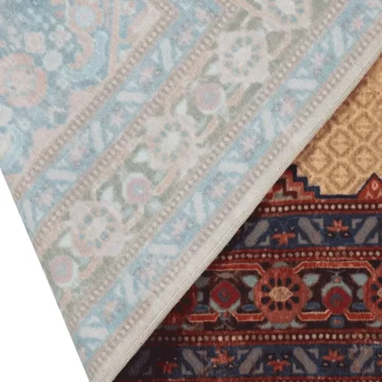 فرش سنتی کد 100337 بادامی 1000 شانه