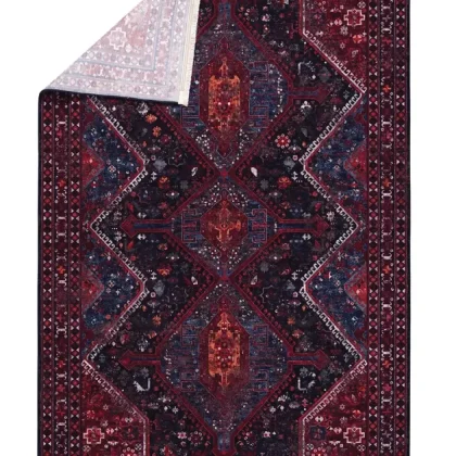 فرش سنتی کد 100338 زرشکی 1000 شانه