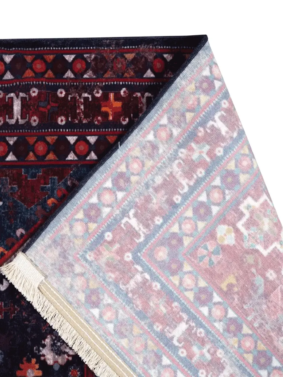 فرش سنتی کد 100338 زرشکی 1000 شانه