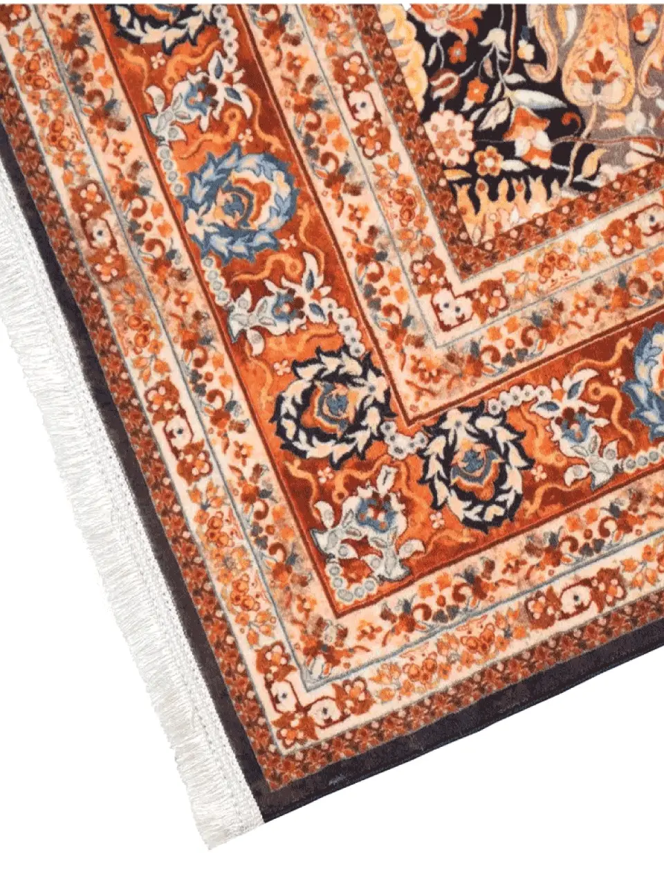 فرش سنتی کد 100339 آجری 1000 شانه