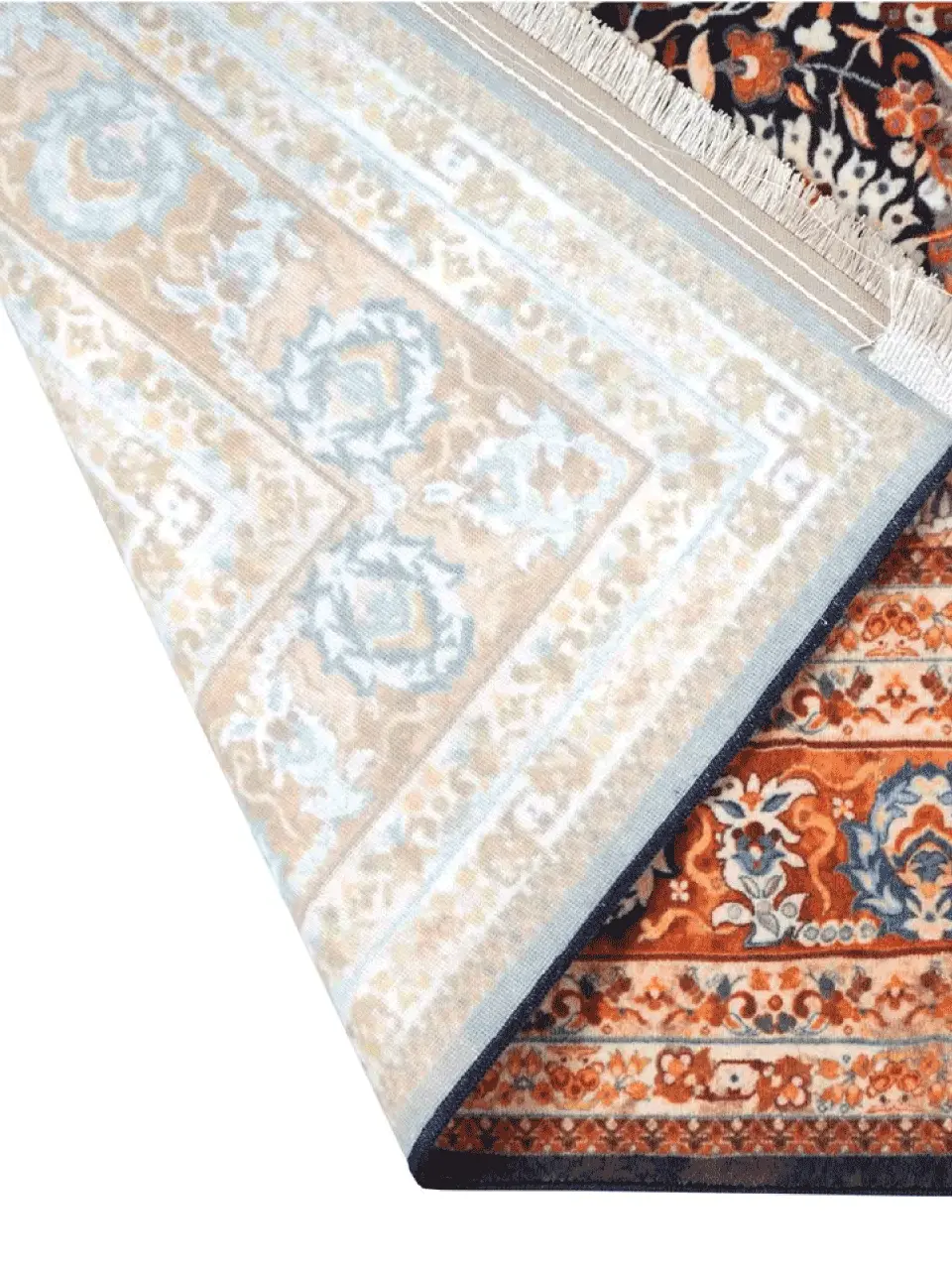 فرش سنتی کد 100339 آجری 1000 شانه