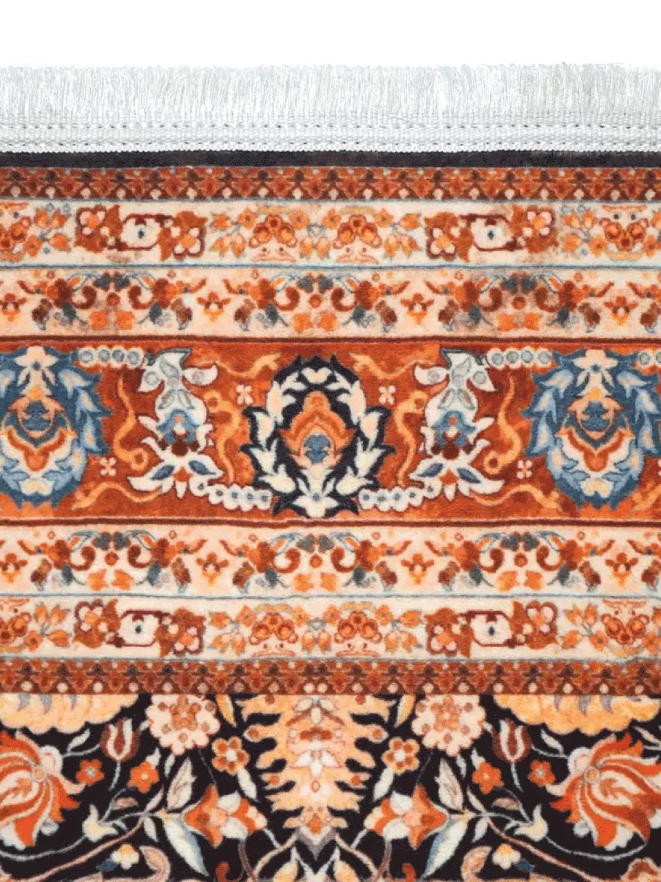 فرش سنتی کد 100339 آجری 1000 شانه