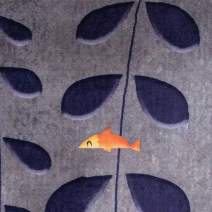 فرش کودک طرح پری دریایی کد 2599007090