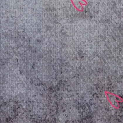 فرش کودک طرح دختر صورتی کد 2599012090