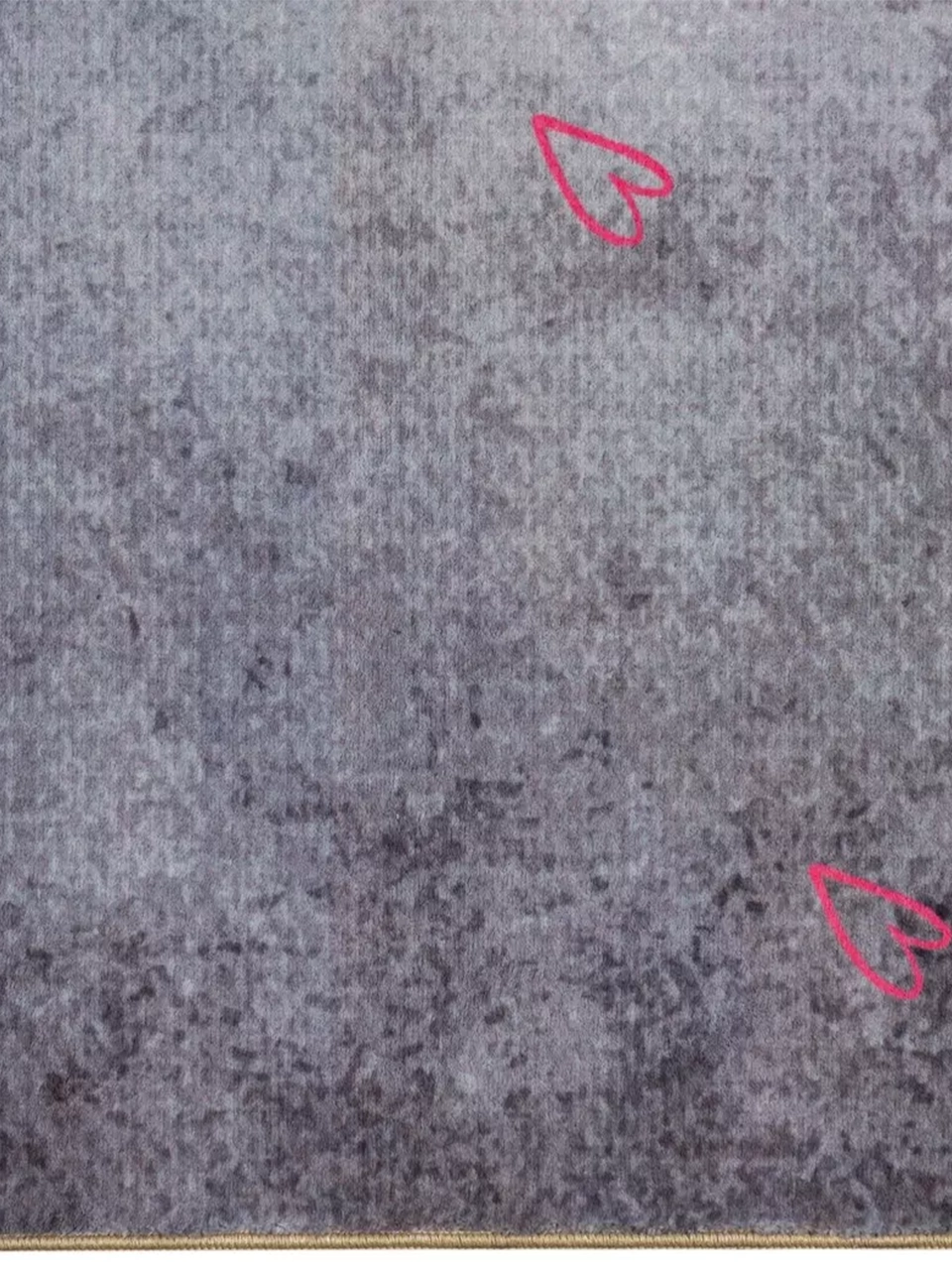 فرش کودک طرح دختر صورتی کد 2599012090