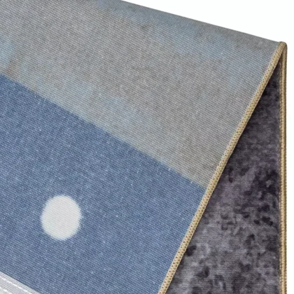 فرش کودک طرح دختر صورتی کد 2599012090