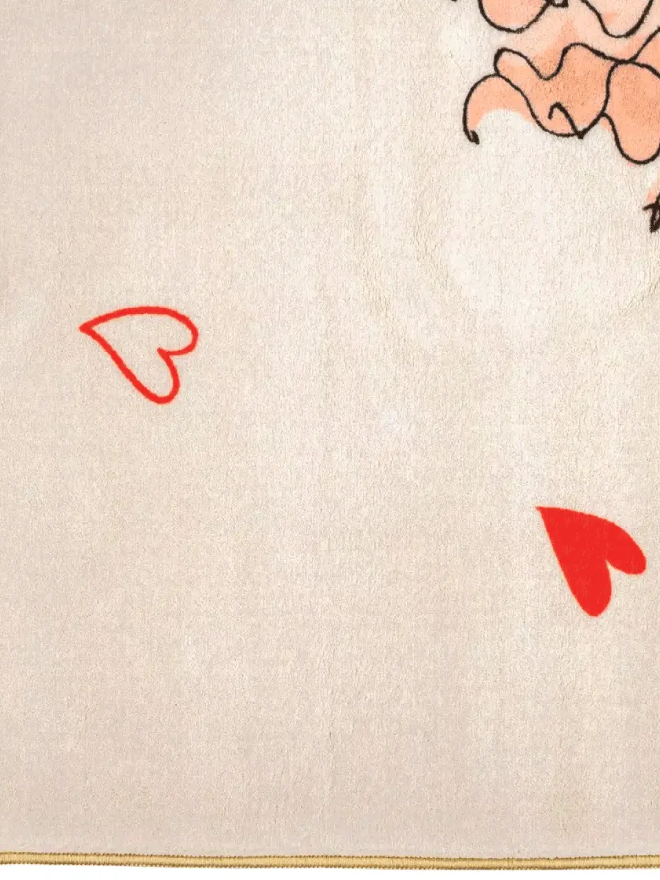 فرش کودک طرح دختر توت فرنگی کد 25KD0050