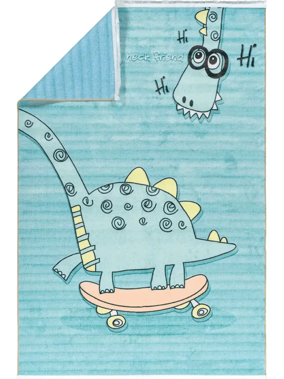 فرش کودک طرح دایناسور کد 25KM0020