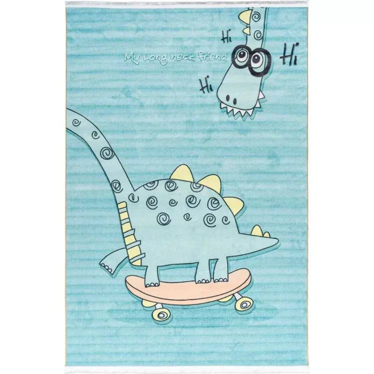 فرش کودک طرح دایناسور کد 25KM0020