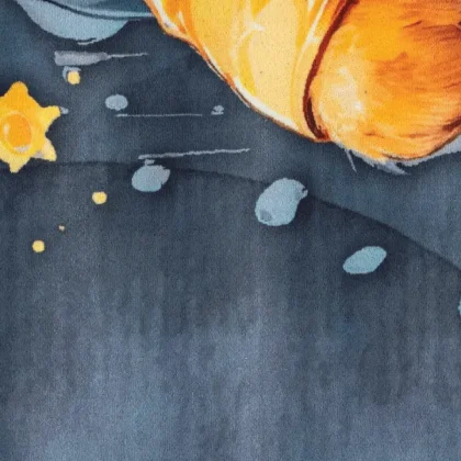 فرش کودک طرح خرس بارانی کد 25KM0060