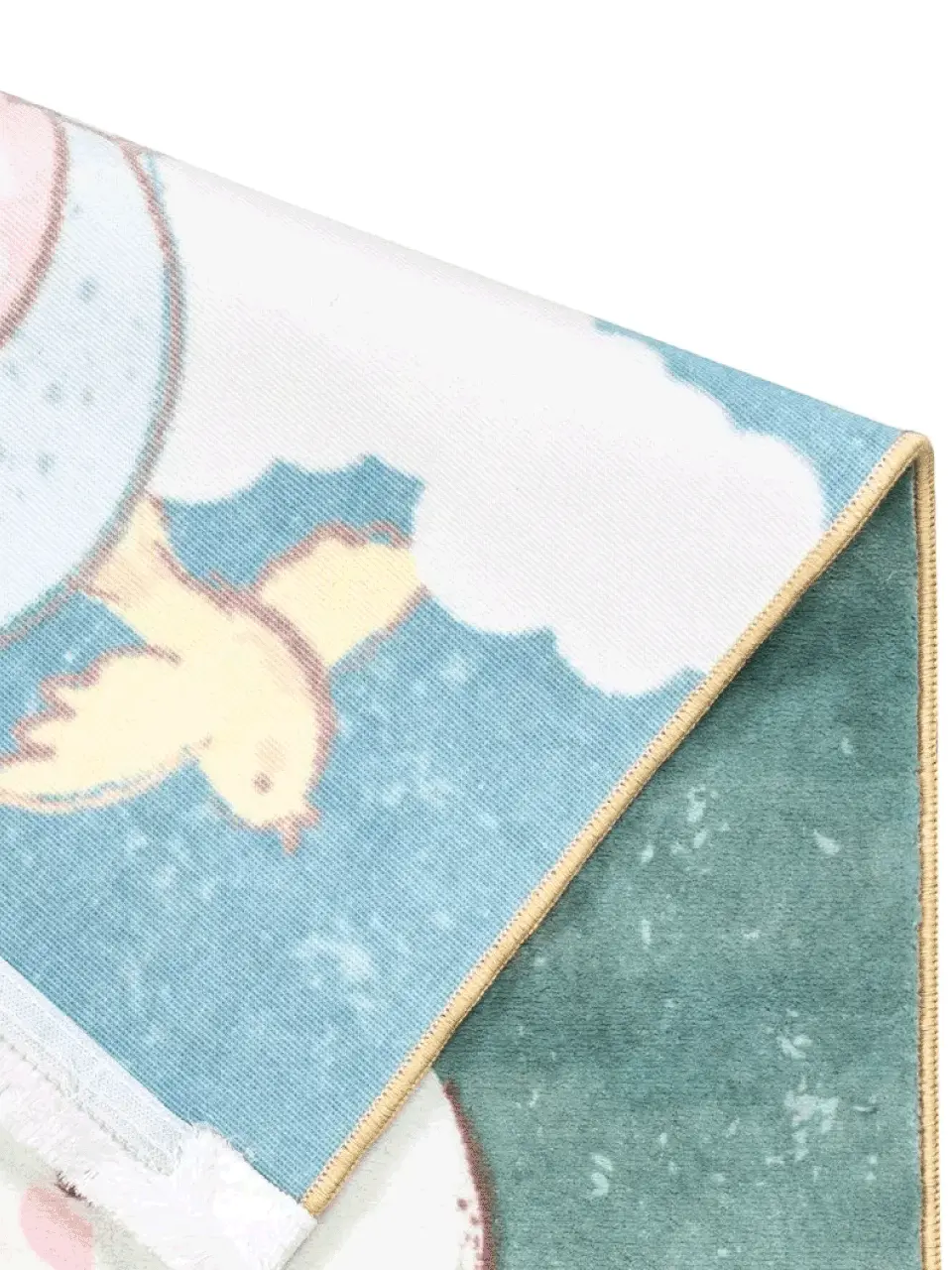 فرش کودک طرح بالن سوار کد 25KM0080