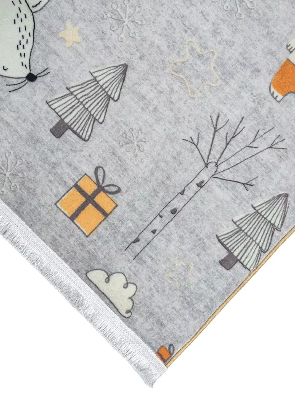 فرش کودک طرح ماجراجویان جنگل کد 25KM0180