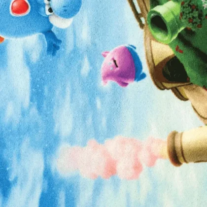 فرش کودک طرح ماریو کد 25KP0020