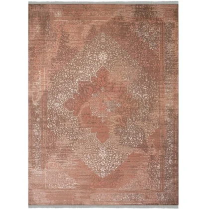 فرش وینتیج کد 8075 گلبهی 1200 شانه ایده آل