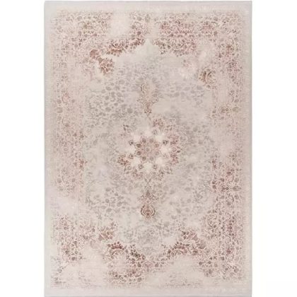 فرش آوانته طرح 10AV0090 گلبهی 1200 شانه گل ابریشم