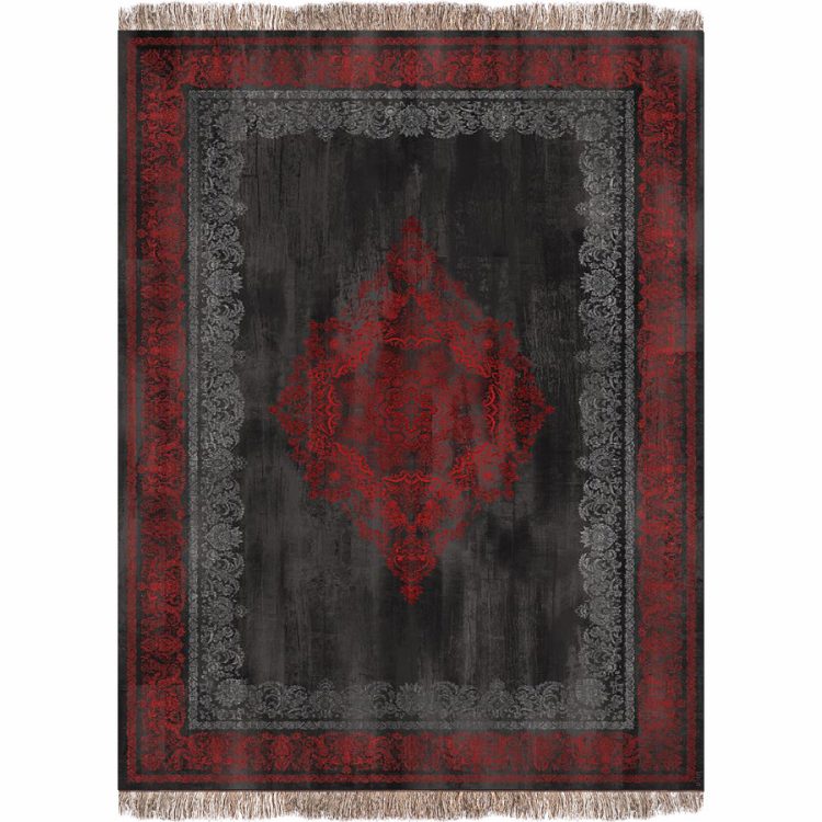 فرش 1240 شانه طرح دستباف کد B1011