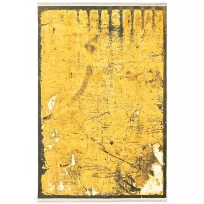 فرش مدرن طرح 100476 زرد 700 شانه