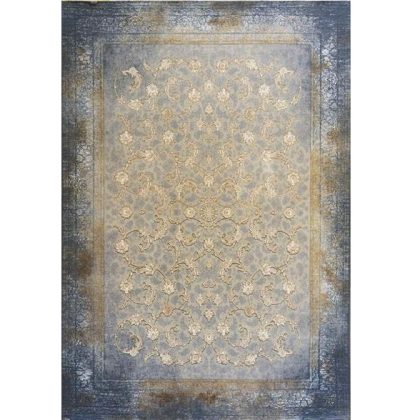 فرش طرح صدف نقره‌ای 1200 شانه