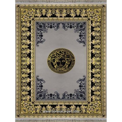 فرش طرح ورساچه اورانوس ترمه 1200 شانه