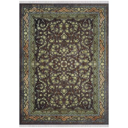 فرش طرح راینو بنفش 1200 شانه