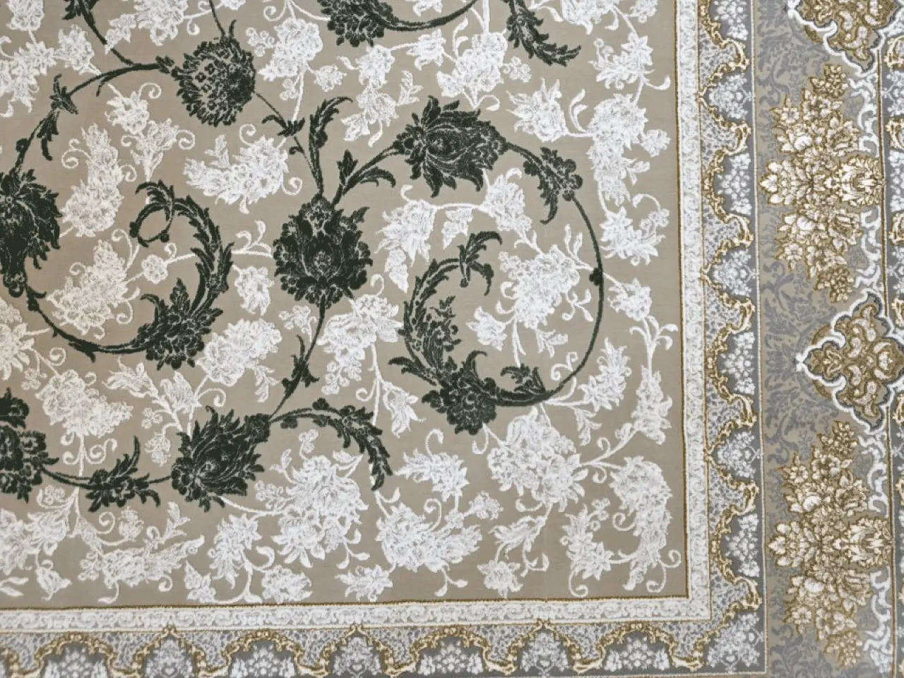 فرش 1240 شانه طرح دستباف کد 2210