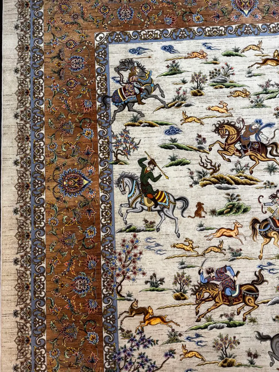 فرش 1500 شانه شکارگاه کد 20CT0