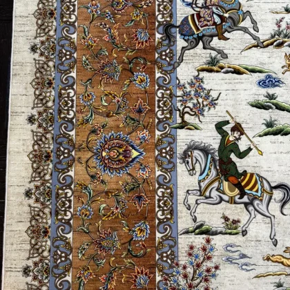 فرش 1500 شانه شکارگاه کد 20CT0