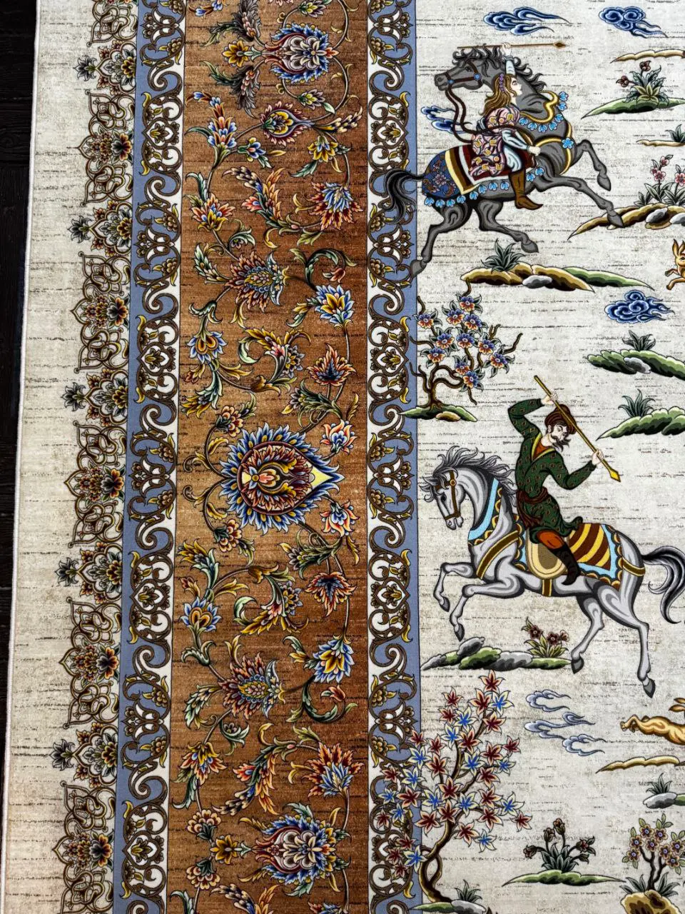 فرش 1500 شانه شکارگاه کد 20CT0