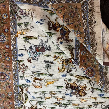 فرش 1500 شانه شکارگاه کد 20CT0