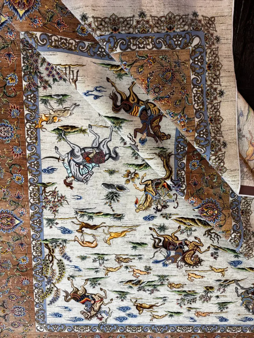 فرش 1500 شانه شکارگاه کد 20CT0