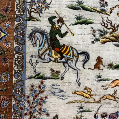 فرش 1500 شانه شکارگاه کد 20CT0