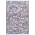 فرش آشپزخانه طرح 25AA0120 طوسی 700 شانه