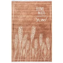 فرش آشپزخانه طرح 25AA0030 قهوه ای 700 شانه