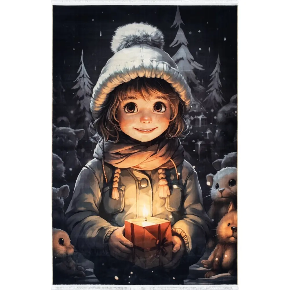 فرش کودک طرح دختر کد 25KK0010