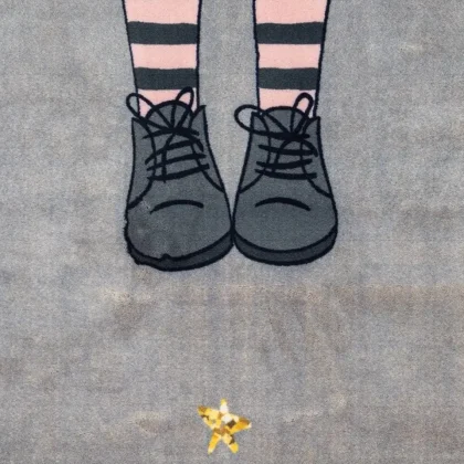 فرش کودک طرح پرنسس کوچولو کد 101229