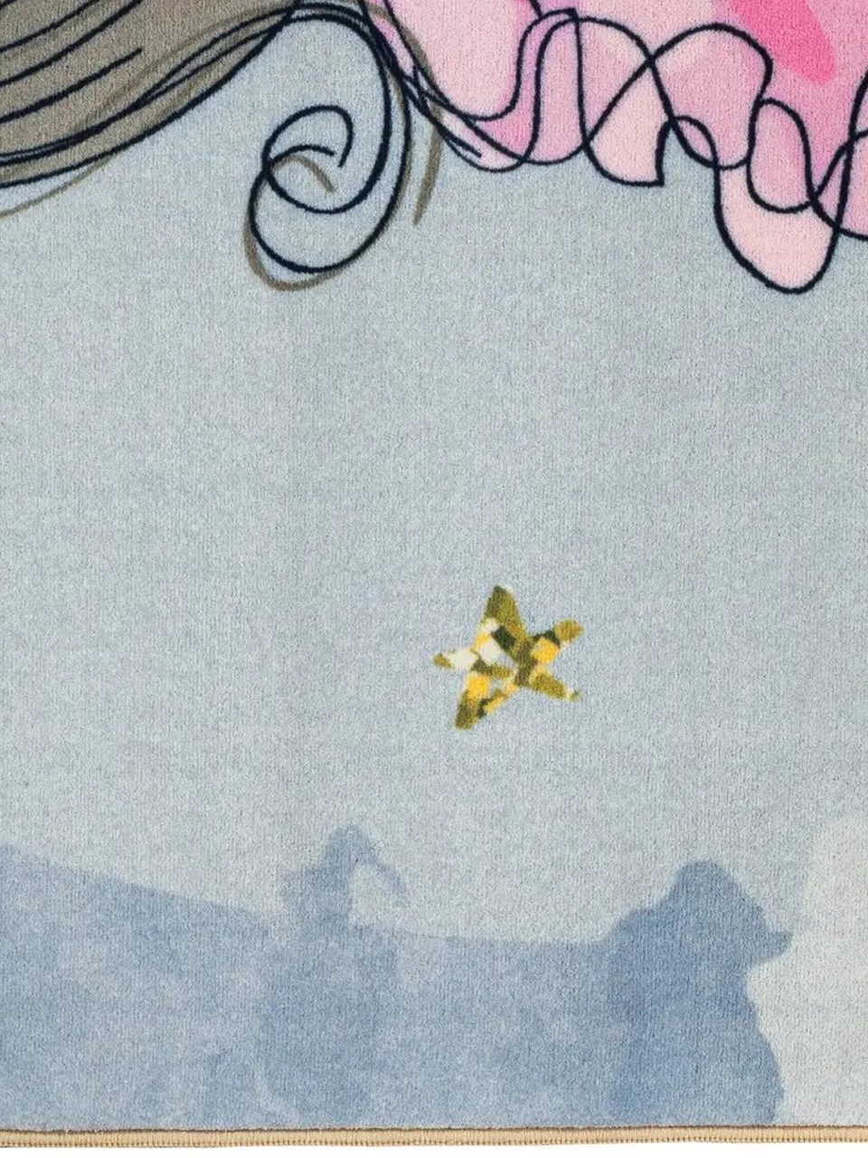 فرش کودک طرح پرنسس و یونیکورن کد 101210