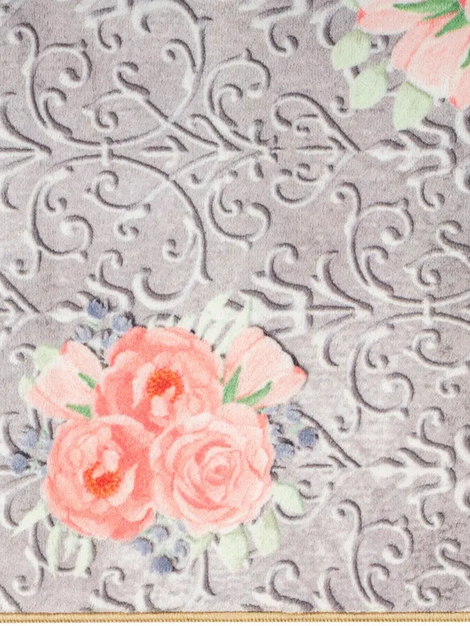 فرش آشپزخانه طرح 25AA0130 طوسی 700 شانه