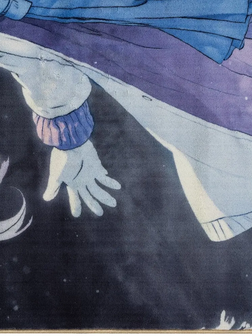 فرش کودک طرح 25KK0000 خاکستری 700 شانه