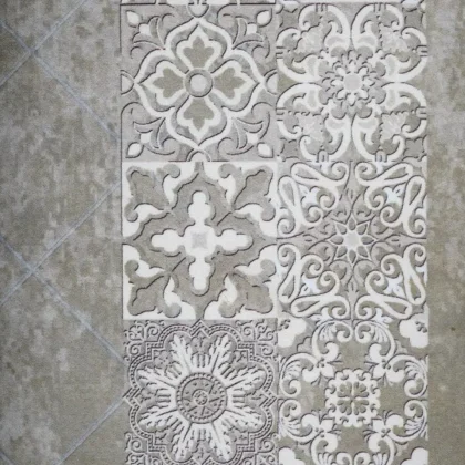 فرش آشپز خانه طرح 101496 سبز 700 شانه