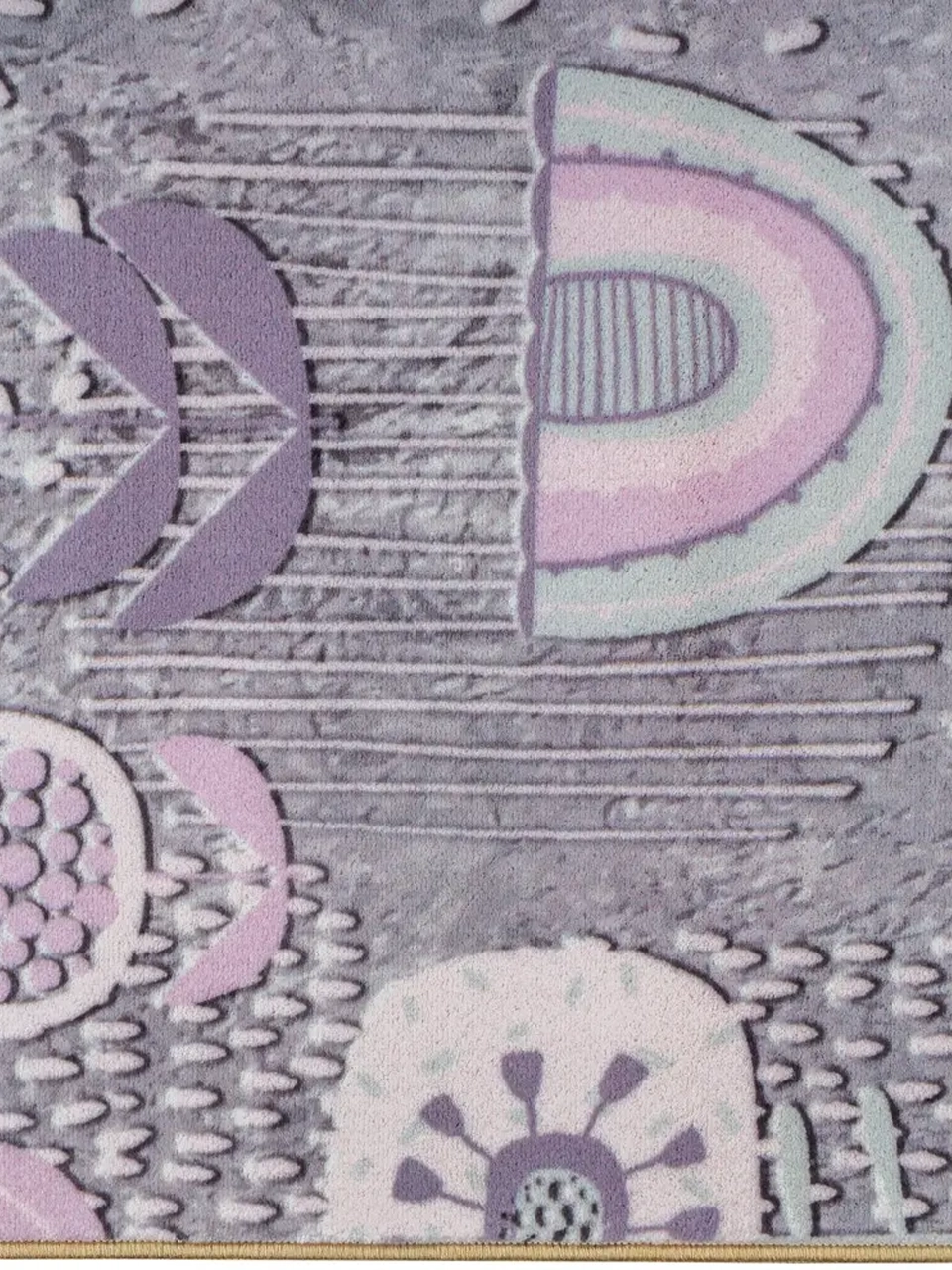 فرش آشپزخانه طرح 25AA0120 طوسی 700 شانه