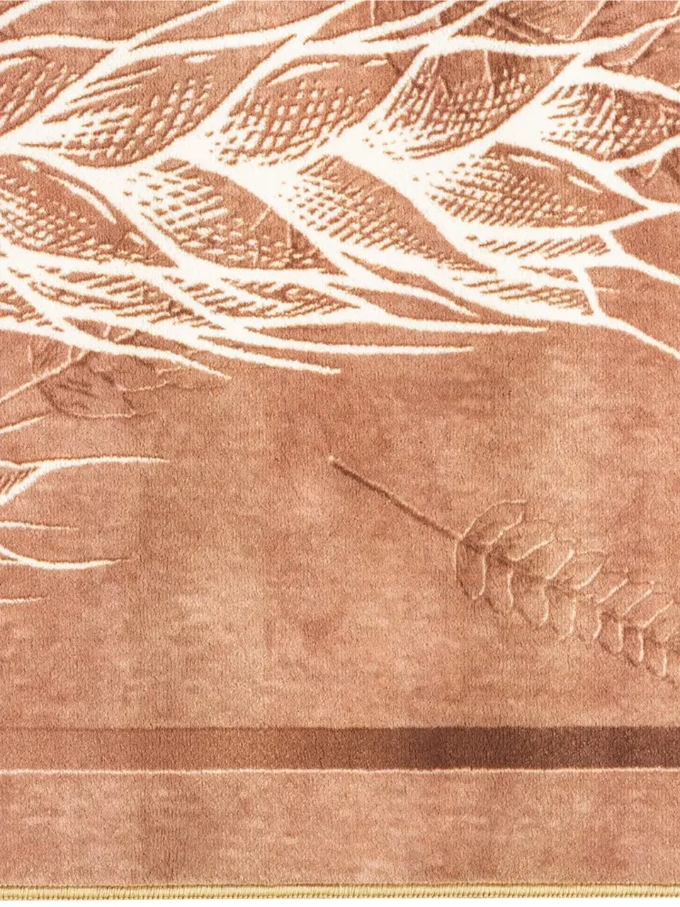 فرش آشپزخانه طرح 25AA0030 قهوه ای 700 شانه