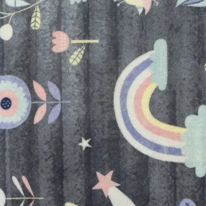 فرش کودک طرح اسب تک شاخ کد 25KM0030