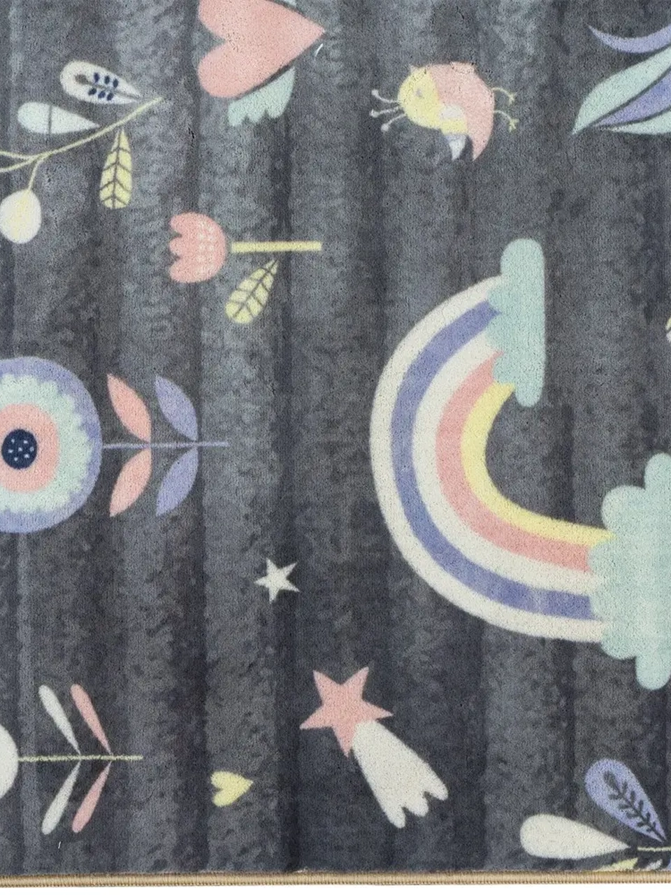 فرش کودک طرح اسب تک شاخ کد 25KM0030