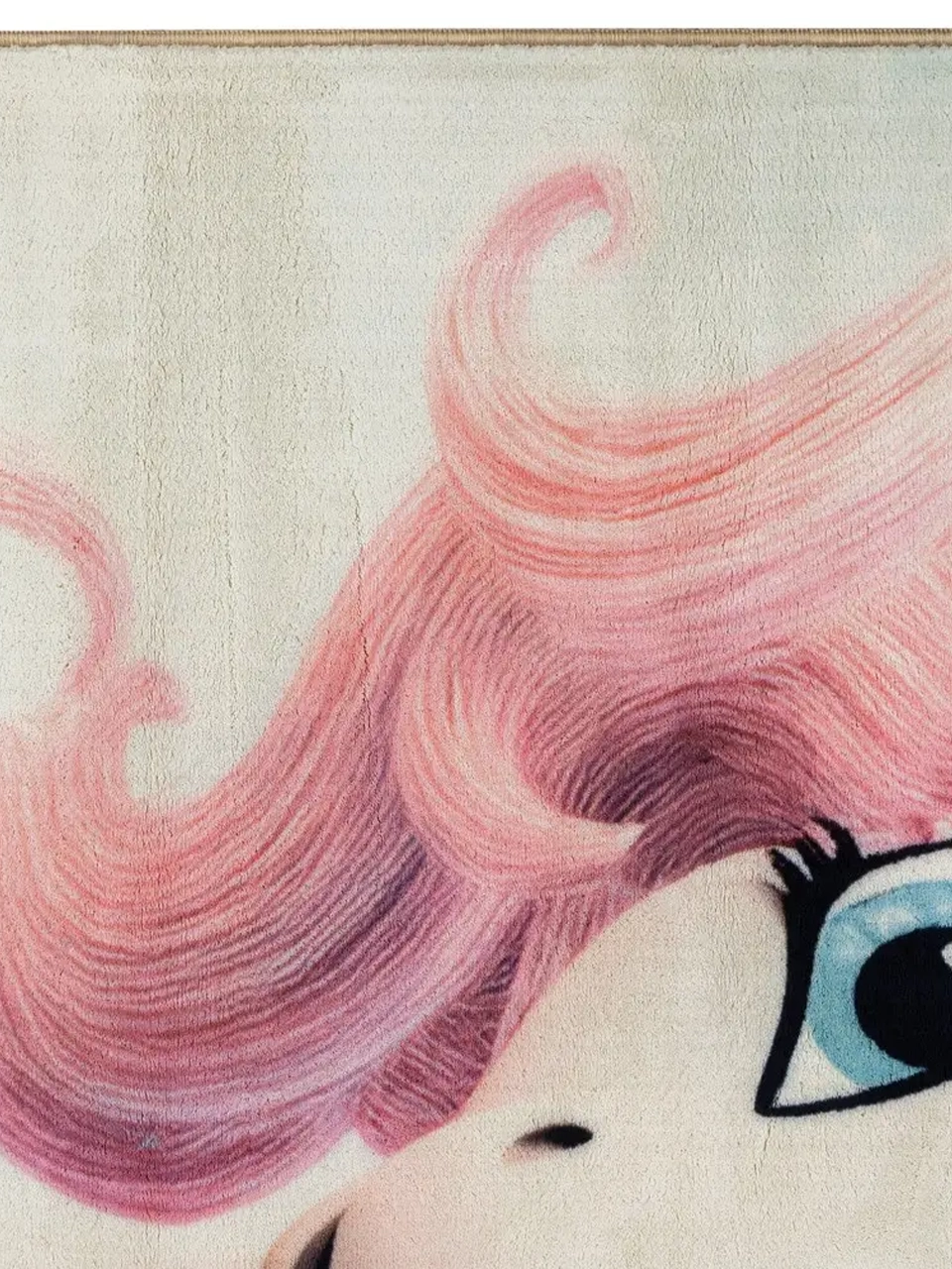 فرش کودک طرح اسب تک شاخ کد 25KK0050