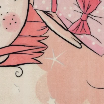 فرش کودک طرح اسب تک شاخ کد 25KD0040