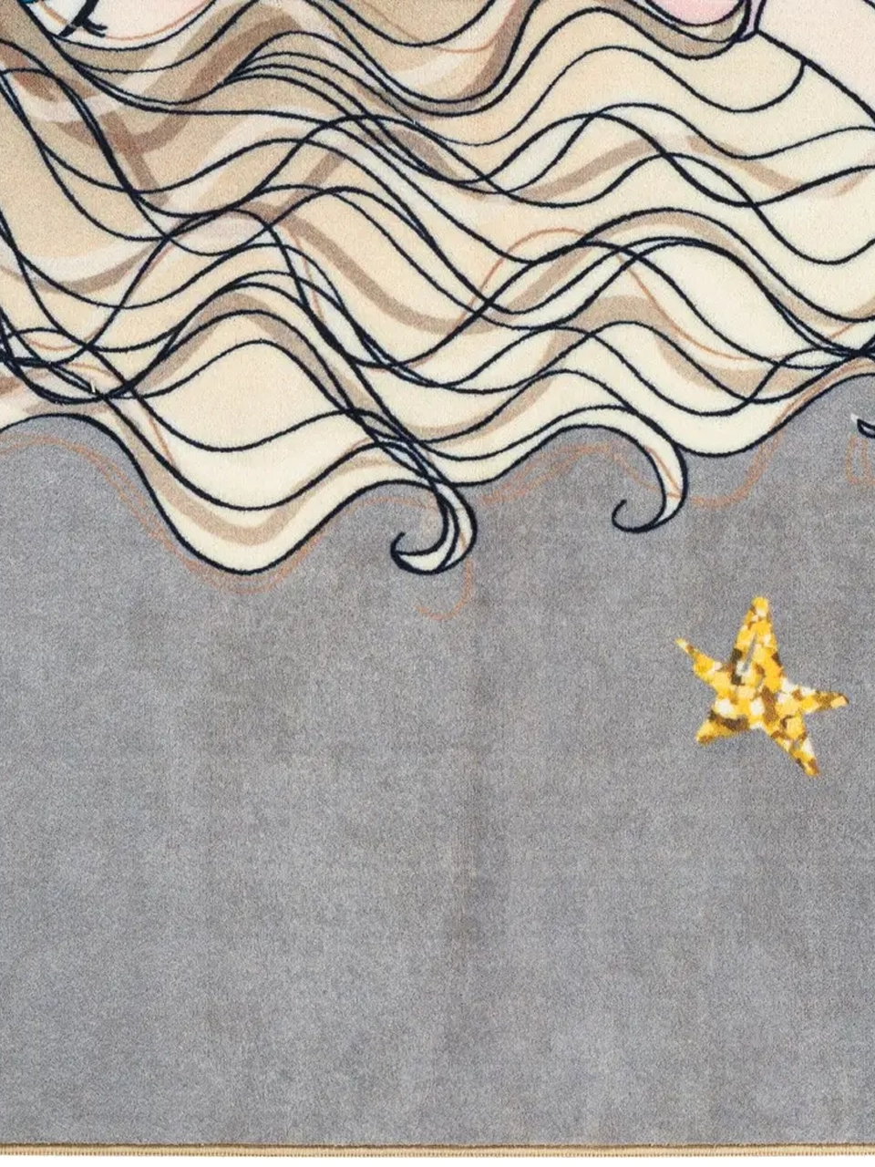 فرش کودک طرح پرنسس کوچولو کد 101229