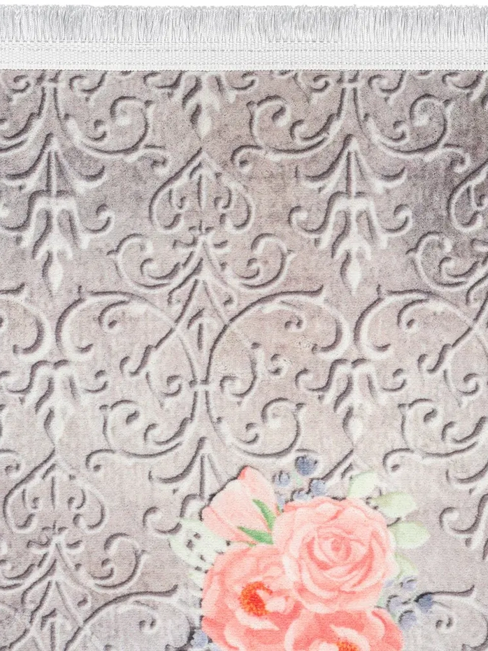 فرش آشپزخانه طرح 25AA0130 طوسی 700 شانه